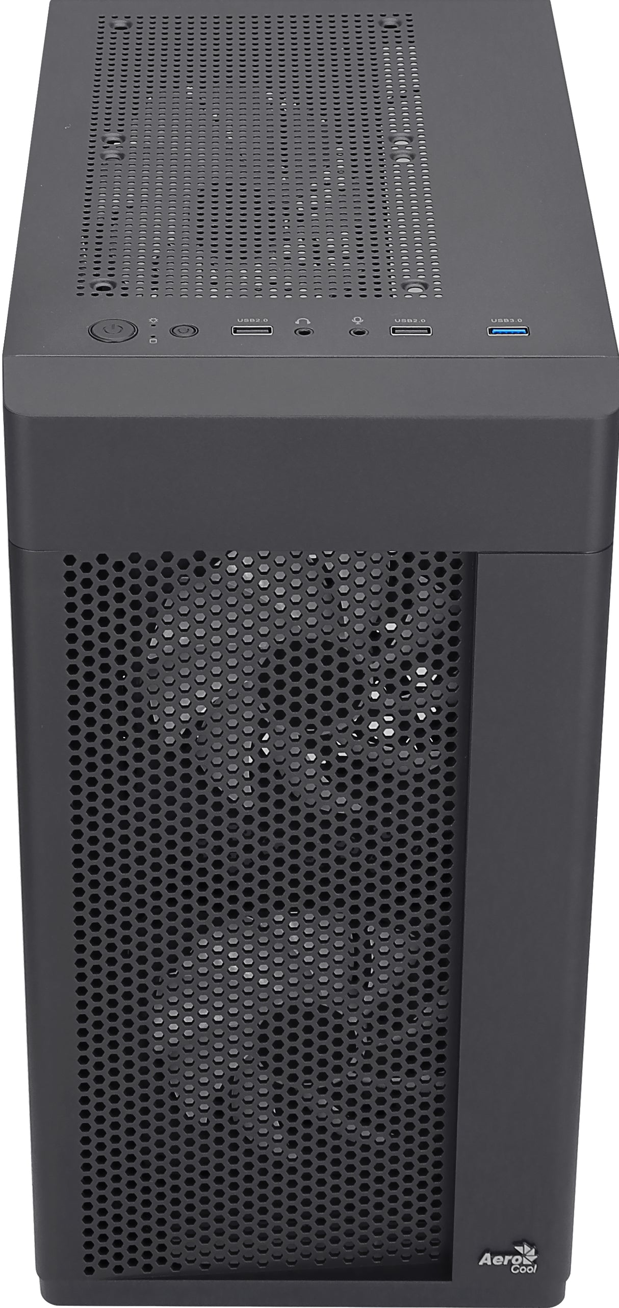 Boîtier PC - AEROCOOL - Hexform G v2 (Noir) - Mini tour - Format Micro-ATX - Sans alimentation