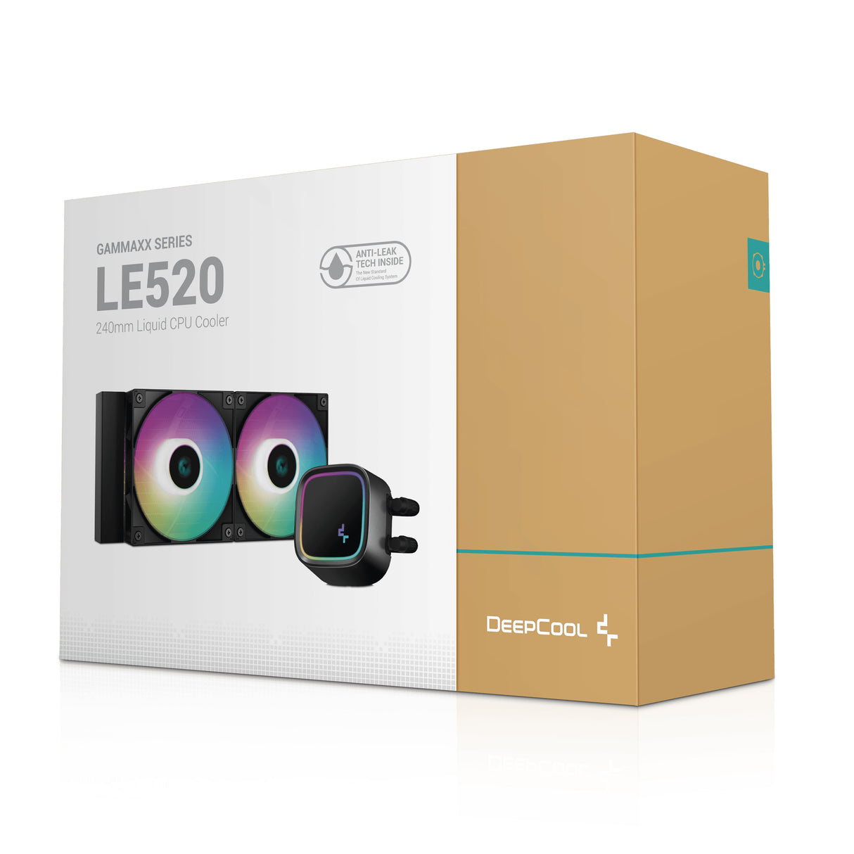 Kit Watercooling AIO DeepCool LE520 RGB - 240mm (Noir)