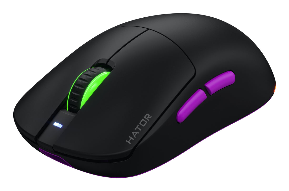 Souris sans fil Gamer Hator Quasar 3 Ultra 8K RGB (Noir)