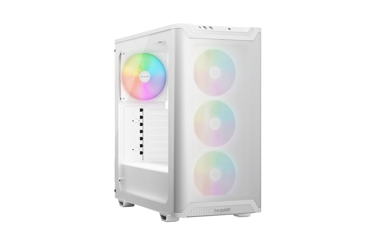 Boitier Moyen Tour ATX be quiet! Pure Base 501 LX RGB avec panneau vitré (Blanc)