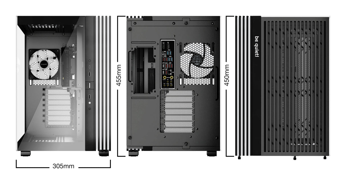 Boîtier PC - BE QUIET! - Light Base 600 LX - RGB - Verre trempé - USB 3.0