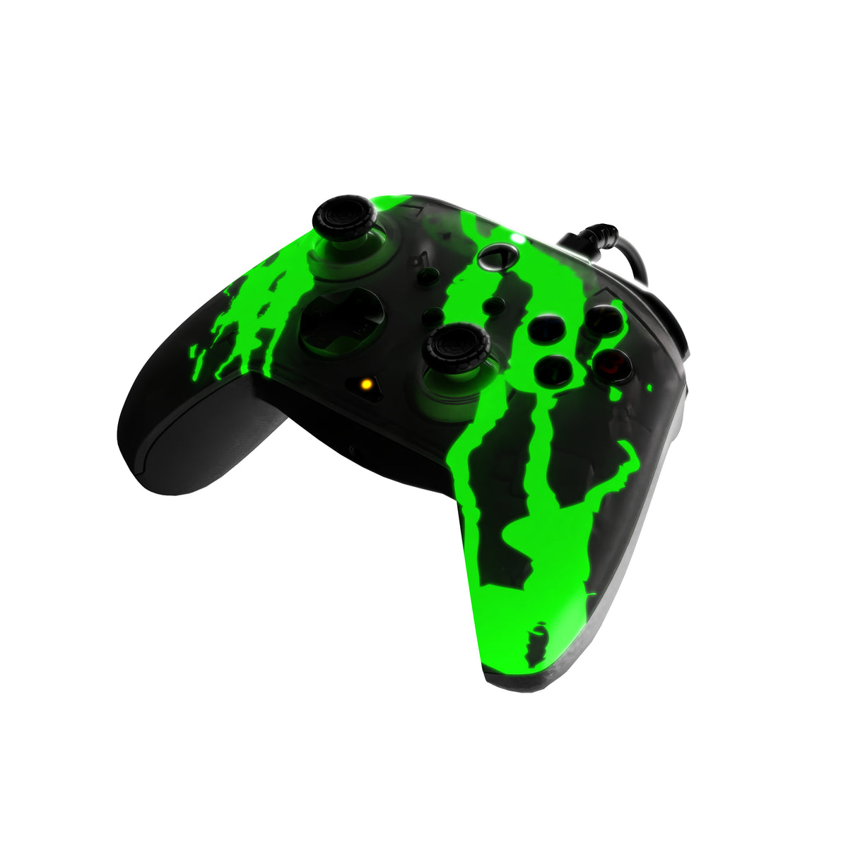 Manette de jeu - Xbox - Rematch Glow Advanced - Filaire - Jolt Green - PDP