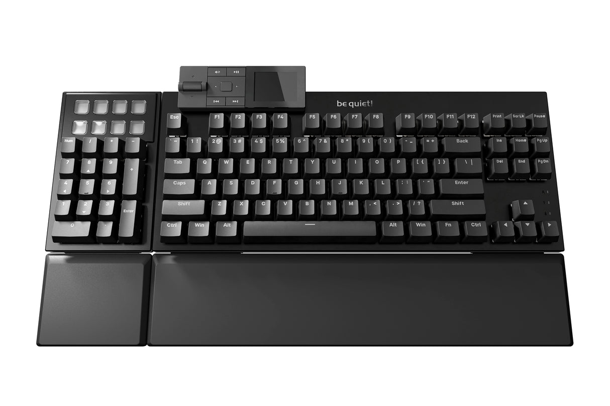 Clavier Gamer mécanique (Silent Tactile) be quiet! Dark Mount RGB (Noir)