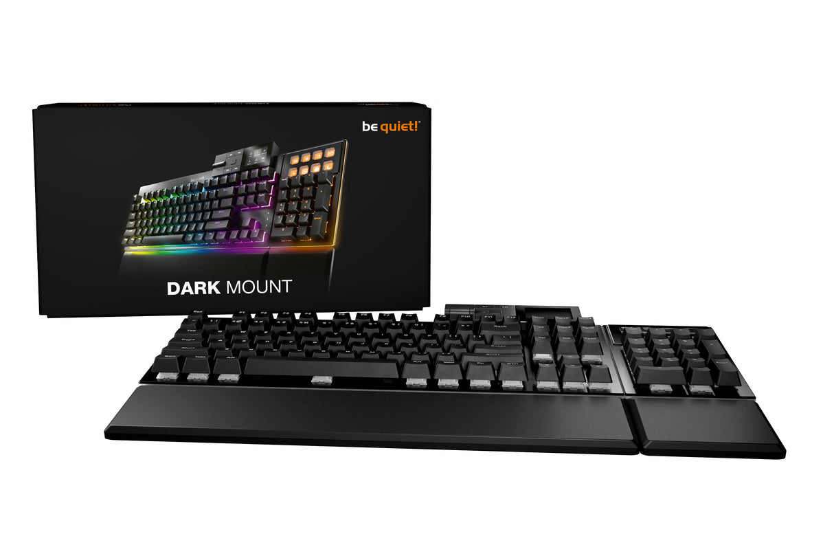 Clavier Gamer mécanique (Silent Linear) be quiet! Dark Mount RGB (Noir)