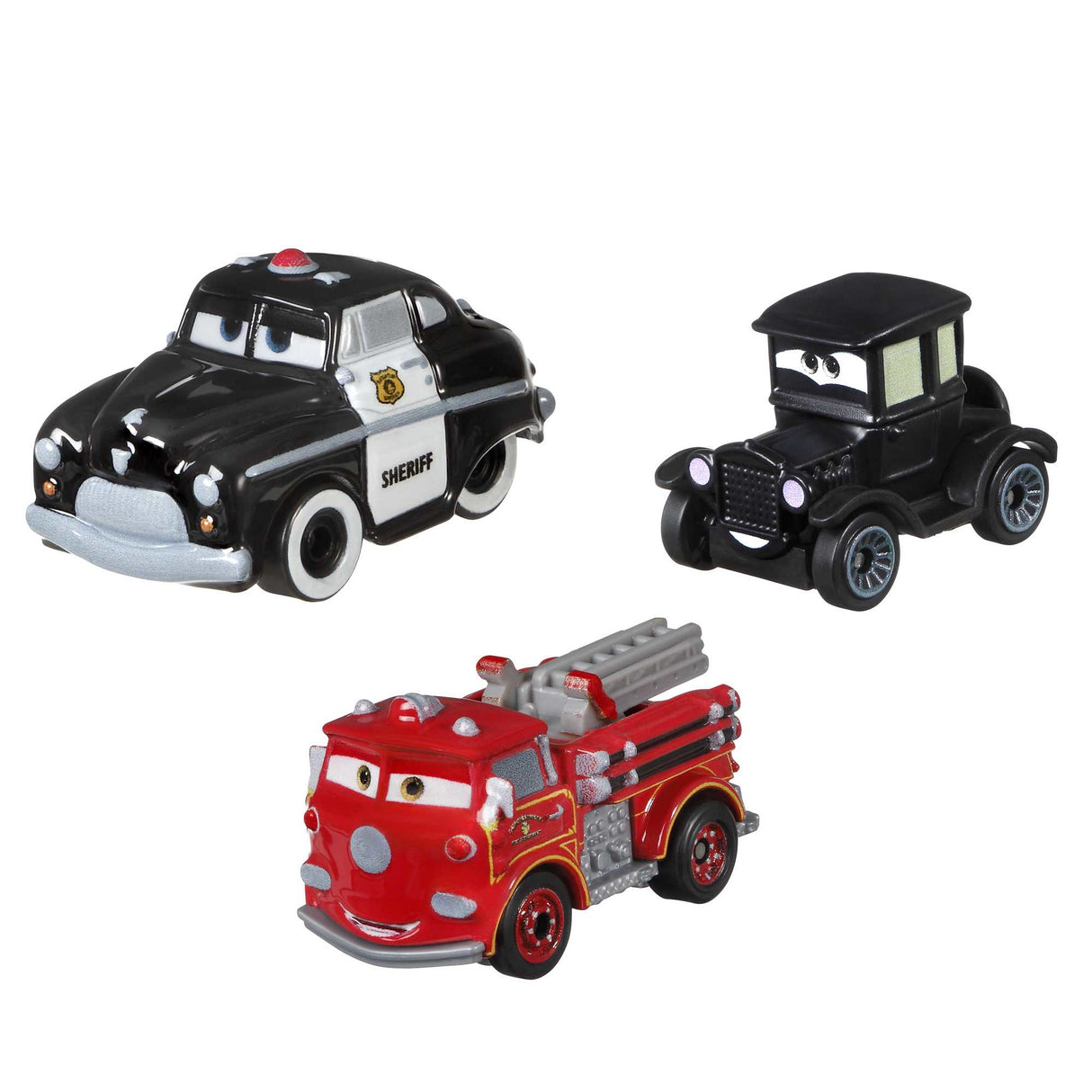Cars Disney Pixar - Pack de 3 Mini Véhicules (modele aléatoire) - Petite Voiture - 3 ans et + - Disney Pixar Cars - GKG01