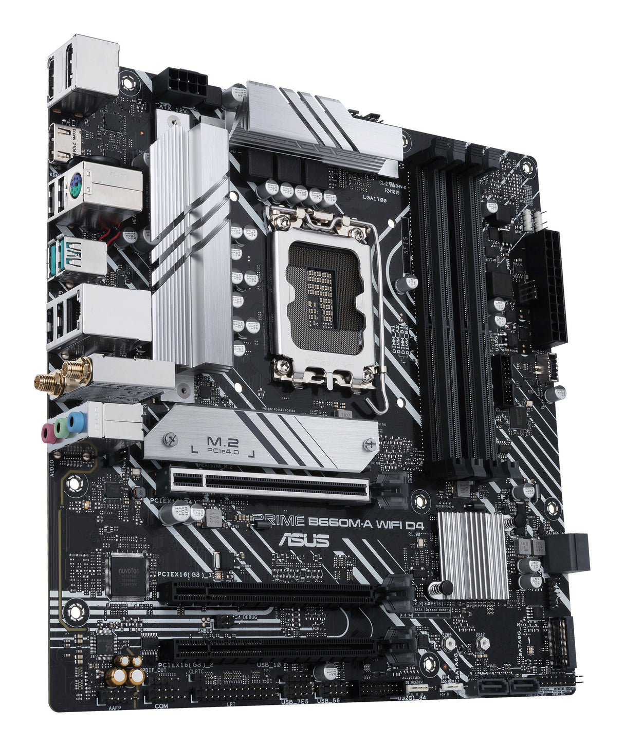 Carte Mére Asus Prime B660M-A WiFi D4 (Intel LGA 1700) Micro ATX