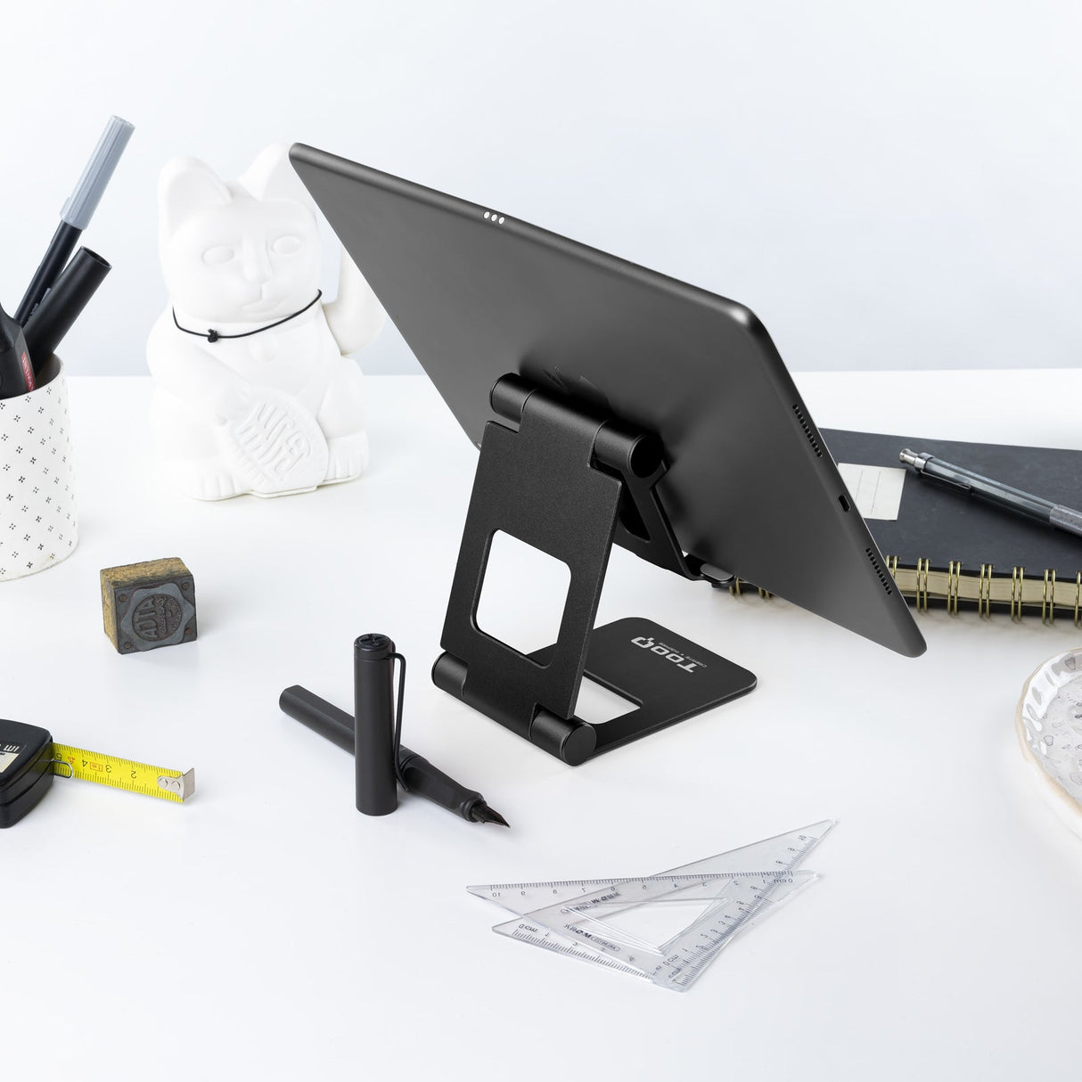 Support tablette universel sur pied Tooq Keops (Noir)