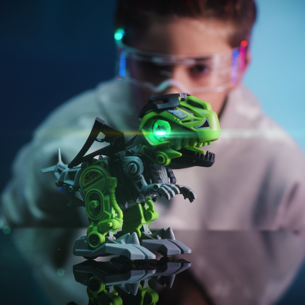 Robot dinosaure a construire Mega Dino Biopod - YCOO - Cyberpunk - 22cm