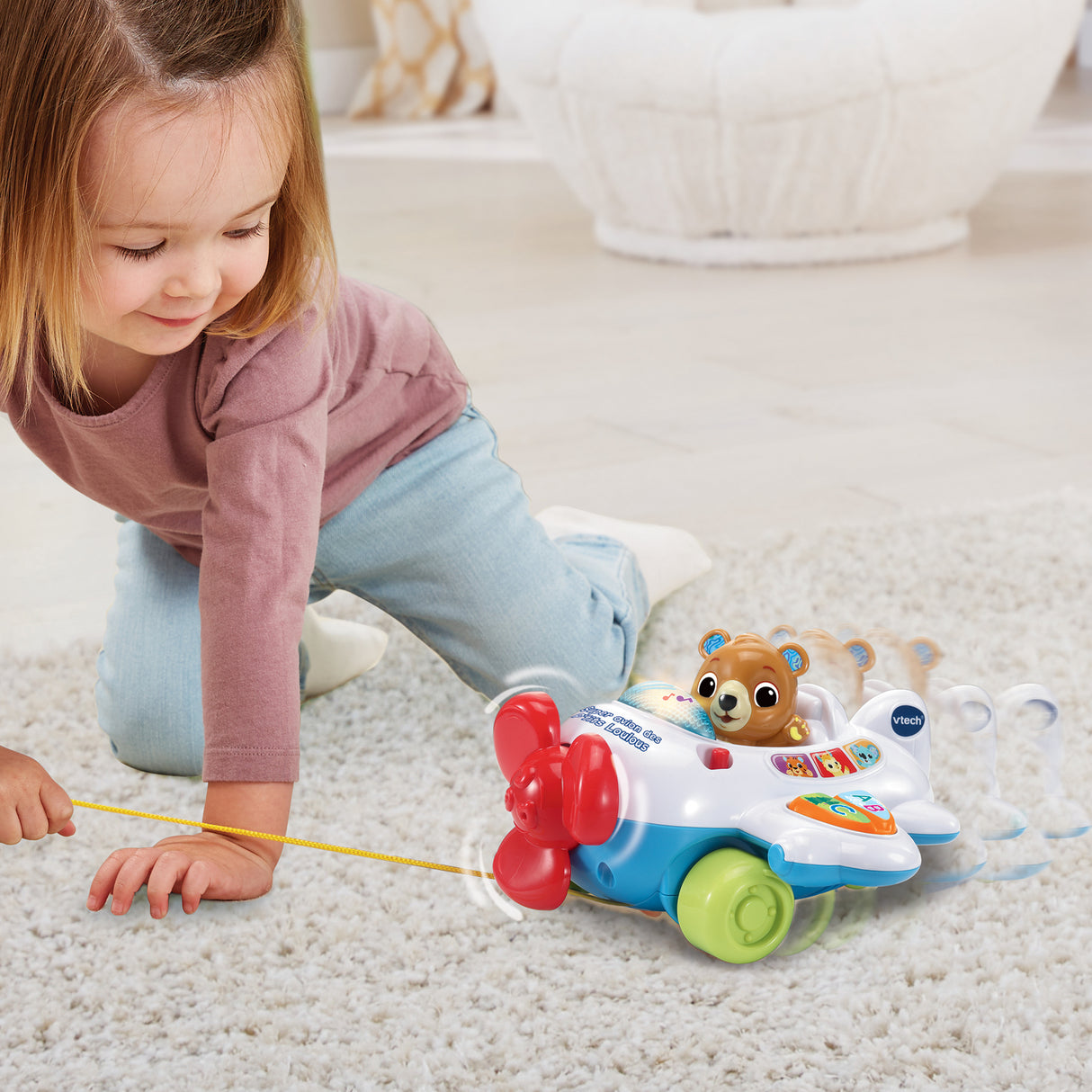 VTECH-SUPER AVION DES P'TITS LOULOUS
