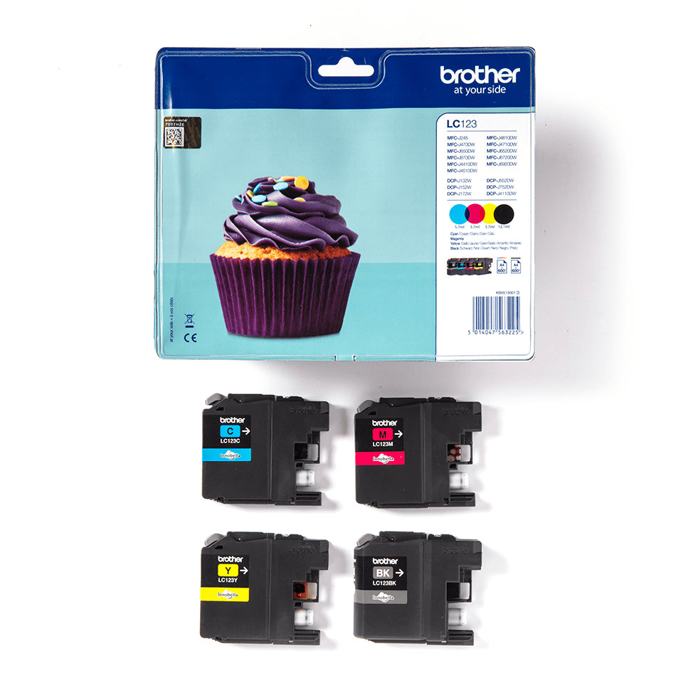Brother LC123VALBP Cartouches d'encre Multipack...