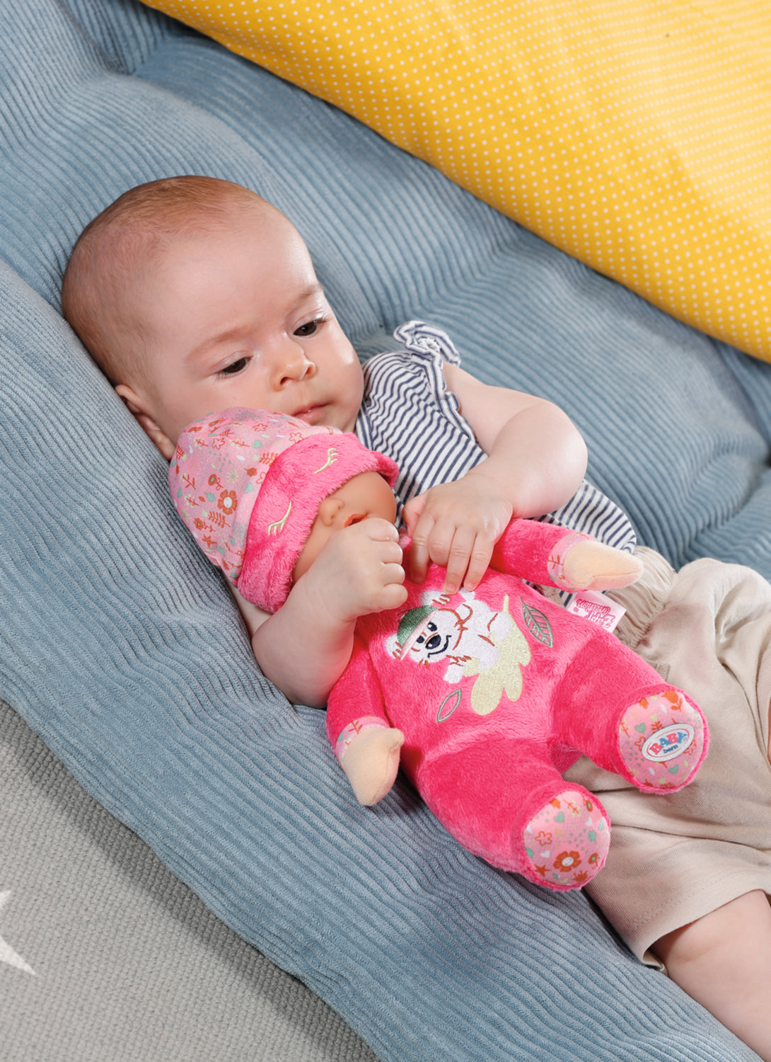 Poupon - BABY BORN - Poupon Sleepy Rose - 30 cm - Pyjama Ourson - Pour les bébés des la naissance