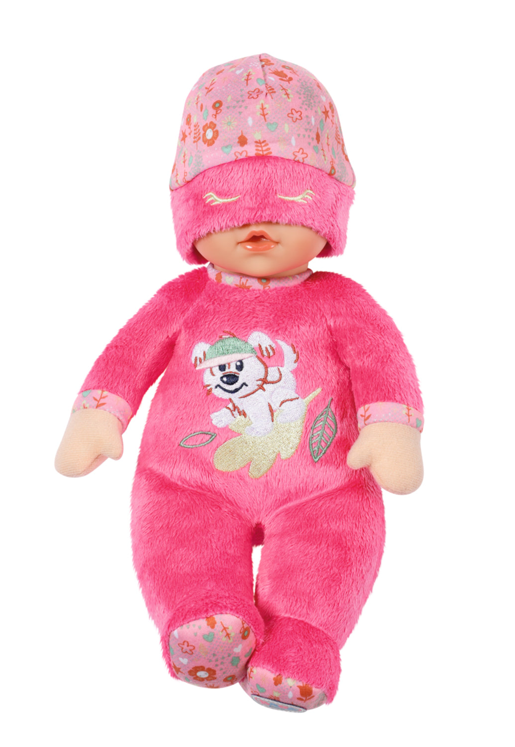 Poupon - BABY BORN - Poupon Sleepy Rose - 30 cm - Pyjama Ourson - Pour les bébés des la naissance
