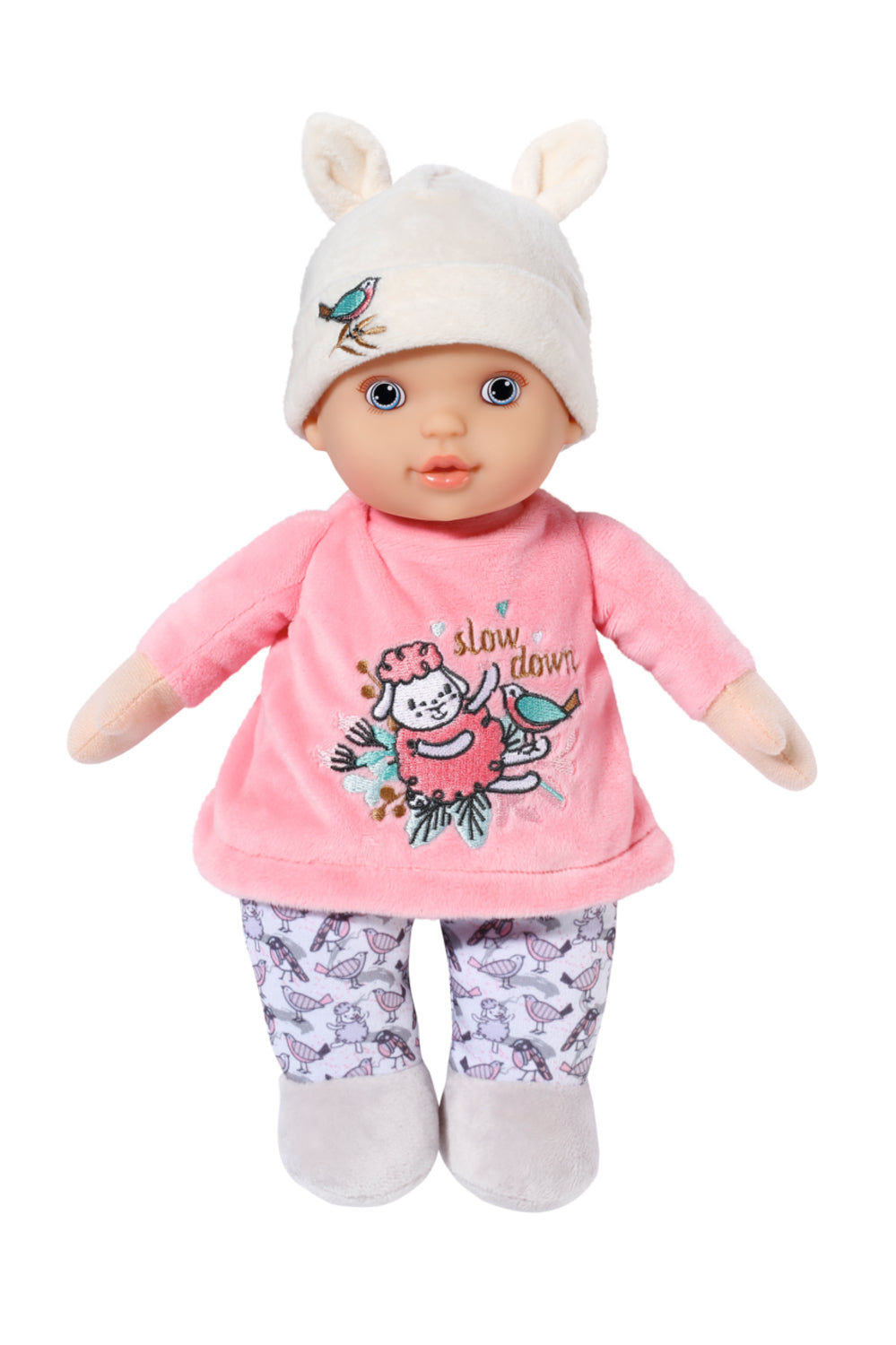 Baby Born - Baby Annabell Sweetie - Poupée chiffon de 30 cm - Hochet intégré - Tout doux - A partir de 0 mois