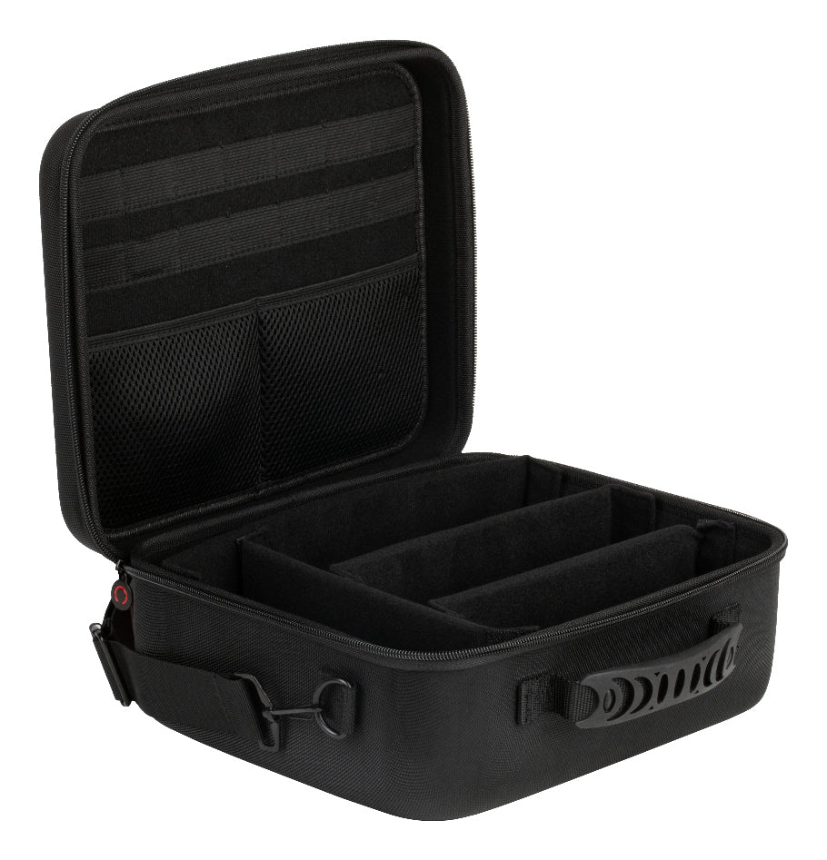 Sacoche de protection et transport - KONIX - Big Carry Case Nintendo Switch 2 - Rangement accessoires - 14 compartiments jeux - Noir