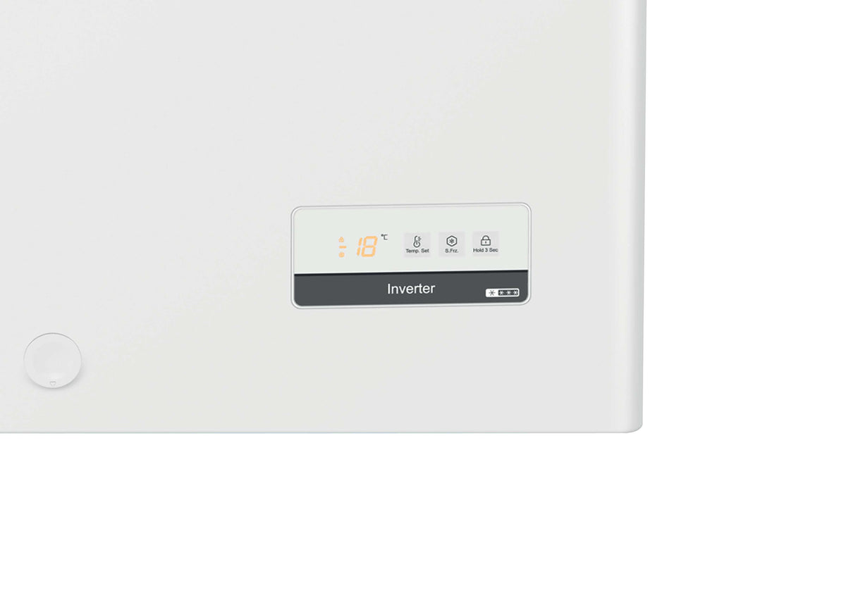Congélateur Coffre Haier HCE418E - 418 L - Froid Statique - Classe E