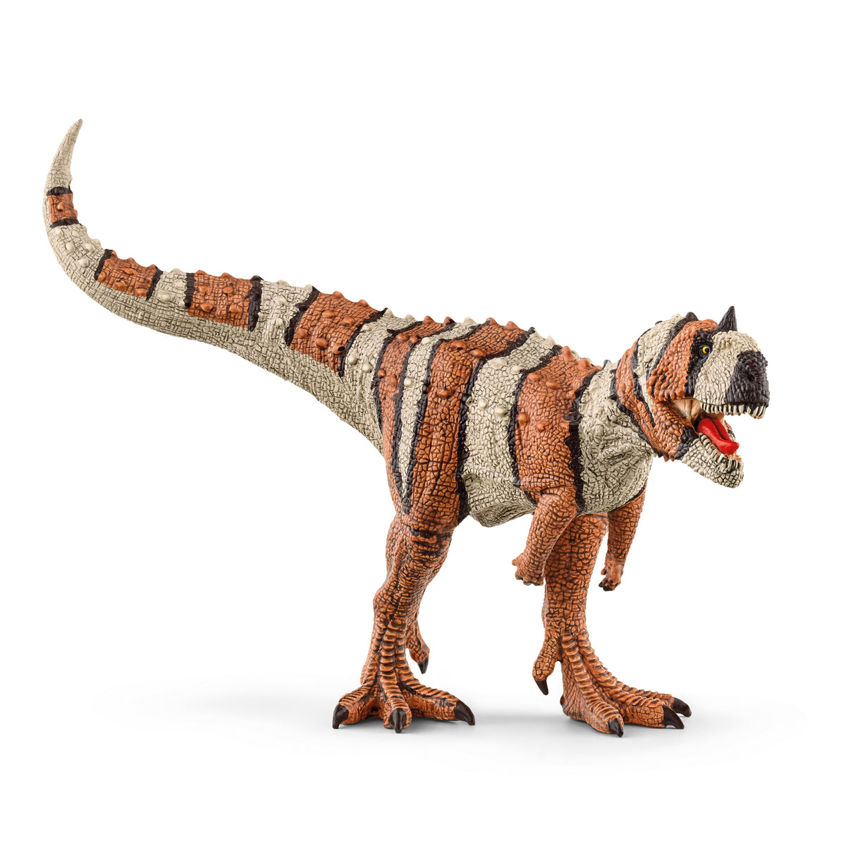 Figurine de Majungasaurus a la Mâchoire Mobile - Figurine Dinosaure Durable de l'ere Jurassique - Jouet Détaillé pour Garçons et