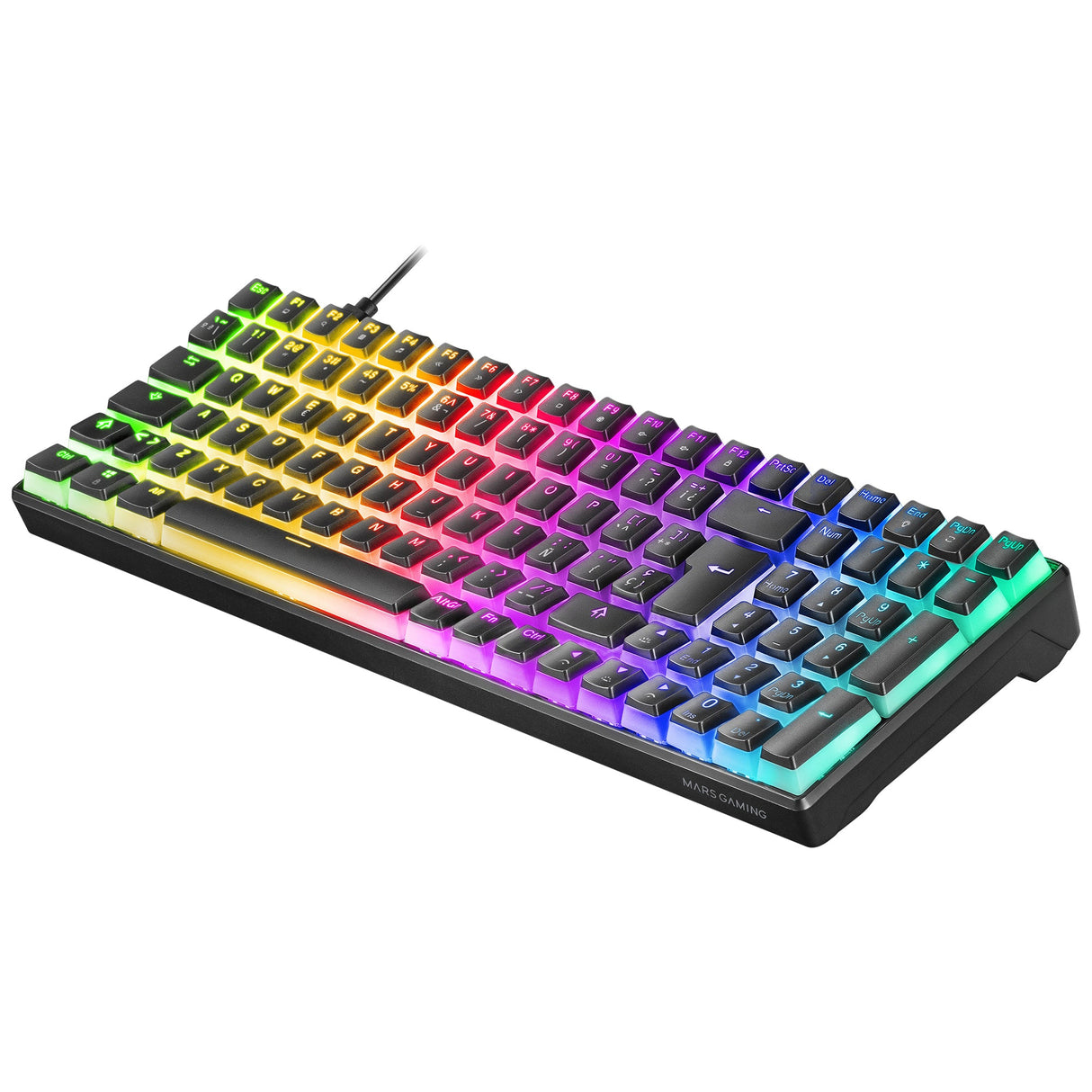Clavier Gamer mécanique (Outemu Brown Switch) Mars Gaming MKUltra RGB (Noir)