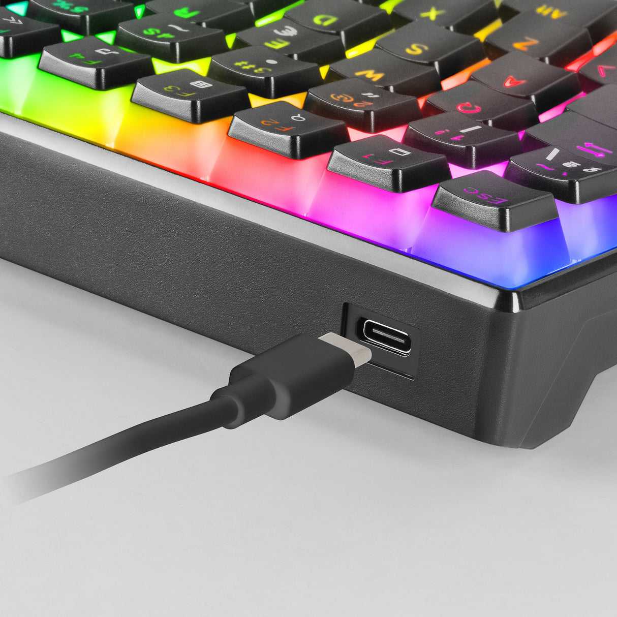 Clavier Gamer mécanique (Outemu Brown Switch) Mars Gaming MKUltra RGB (Noir)