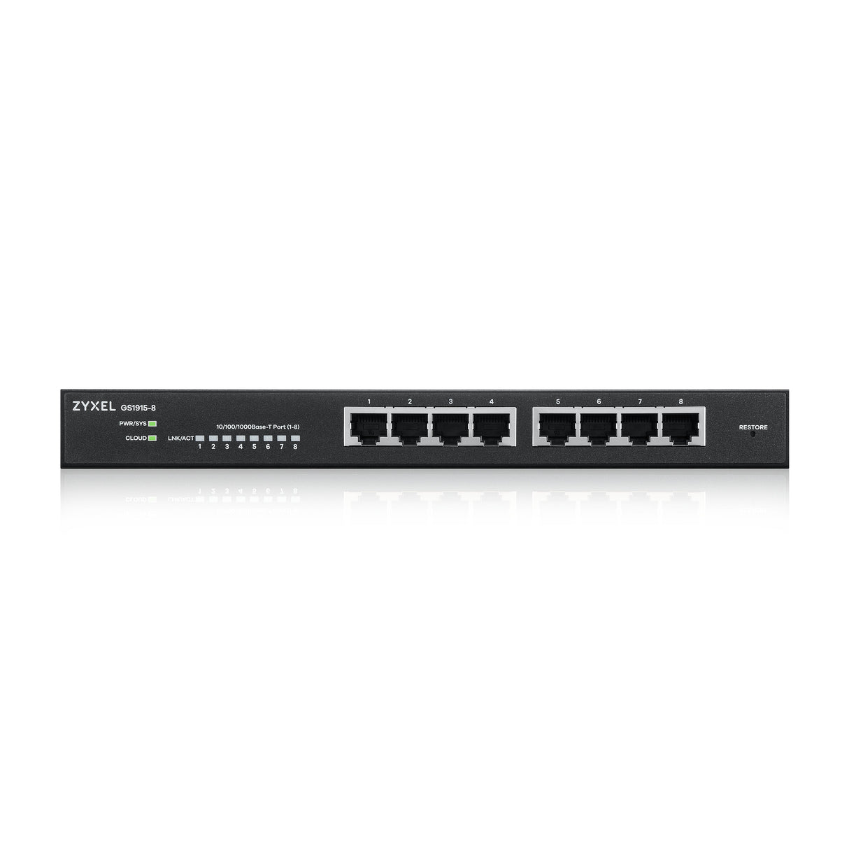 Switch réseau ethernet Gigabit Zyxel GS1915-8 - 8 ports