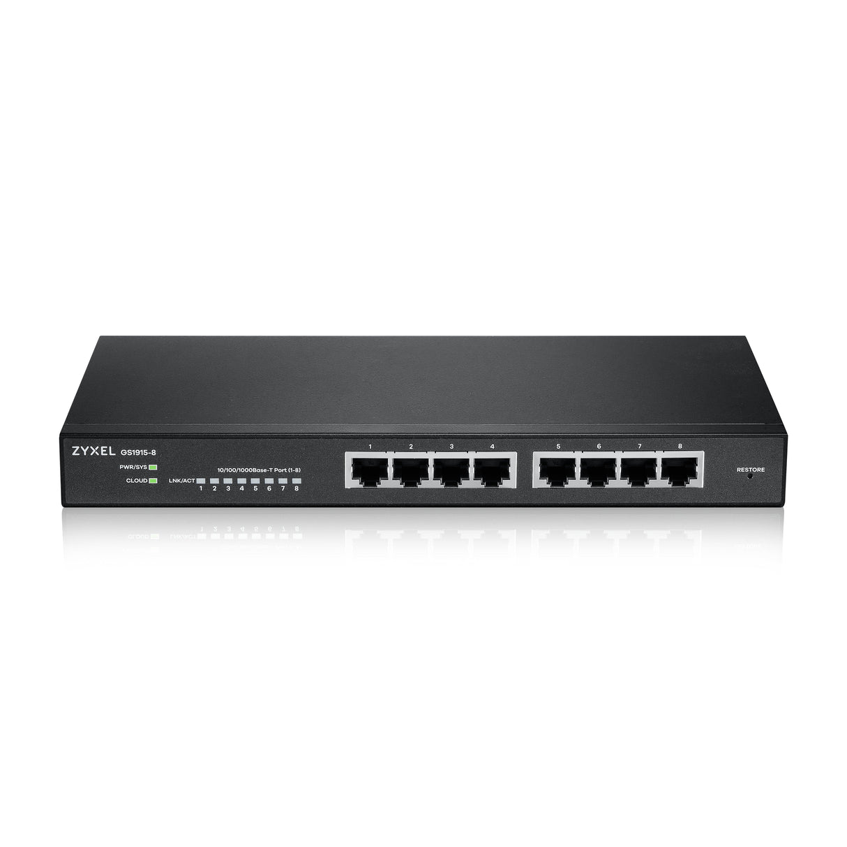 Switch réseau ethernet Gigabit Zyxel GS1915-8 - 8 ports