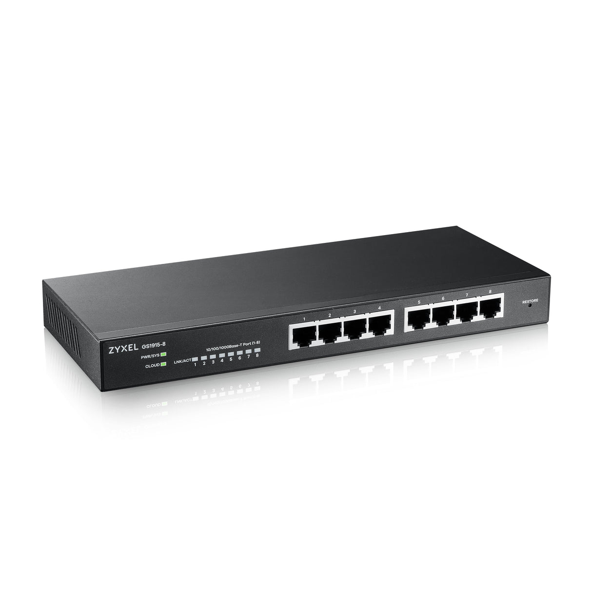Switch réseau ethernet Gigabit Zyxel GS1915-8 - 8 ports