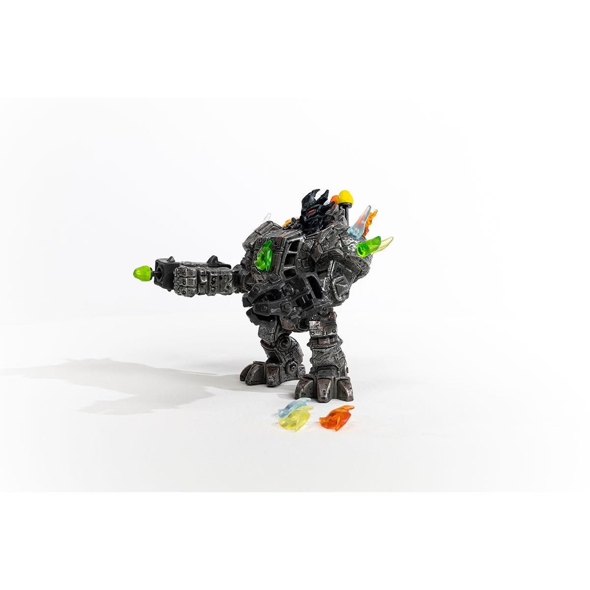 Master Robot et sa Mini Creature, coffret figurine robot de 20 pieces avec pieces mobiles et rotatives, jouet robot pour enfants