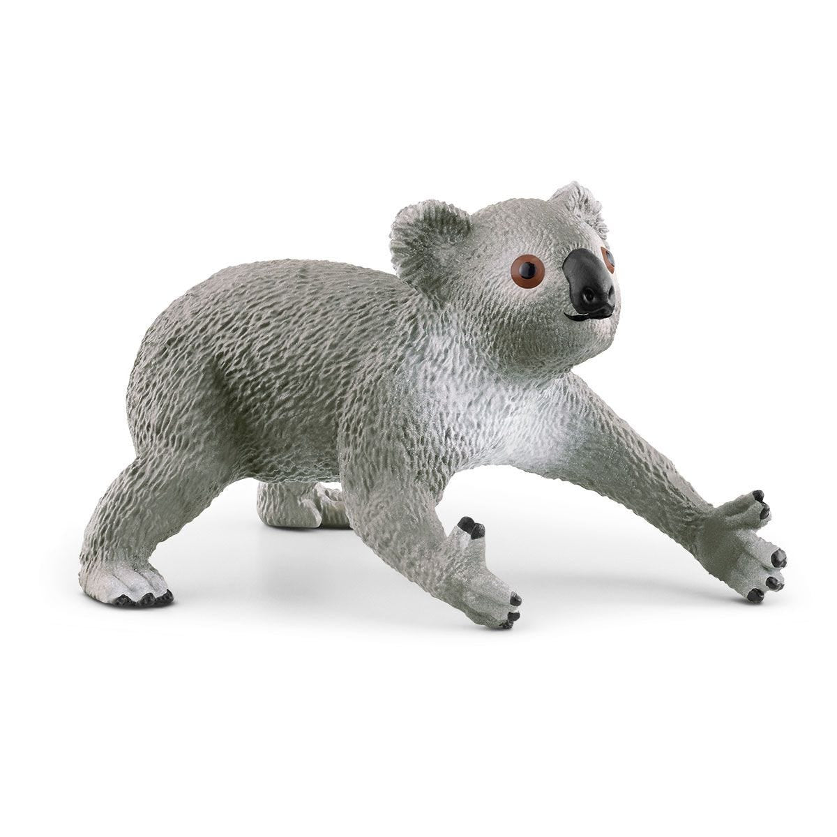 Figurine Maman et Bébé Koala, pour enfants des 3 ans, 13,6 x 5,8 x 19,2 cm -Schleich 42566 WILD LIFE