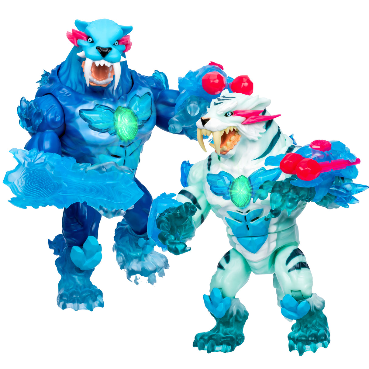 Cryo Lab - MOOSE TOYS - Mr. Beast Lab - 18 cm, 30 Lumieres et Sons, 2 Fauves a Collectionner