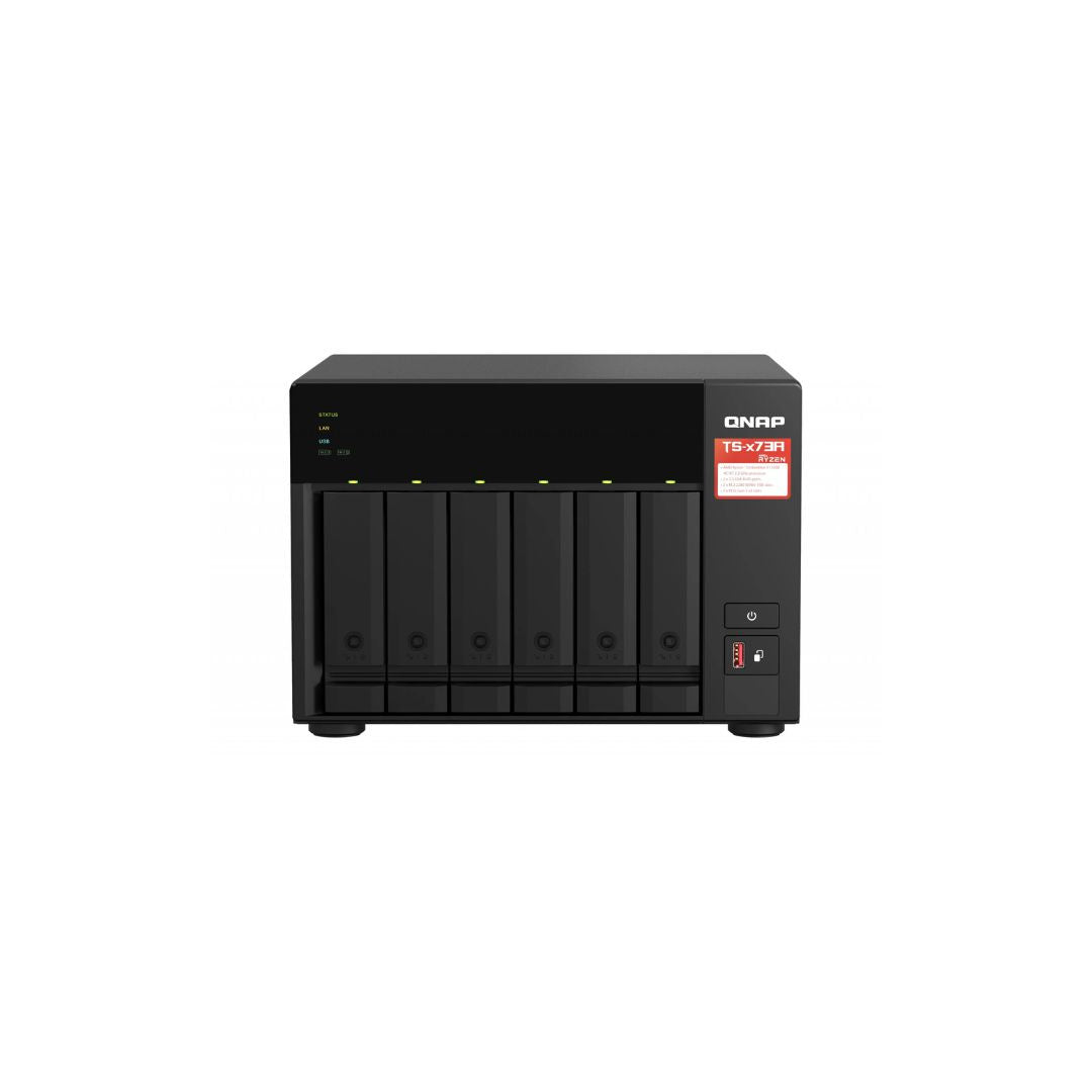 Special bundle: Nas Qnap TS-673A-SW5T + Switch 2,5GbE QSW-1105-5T