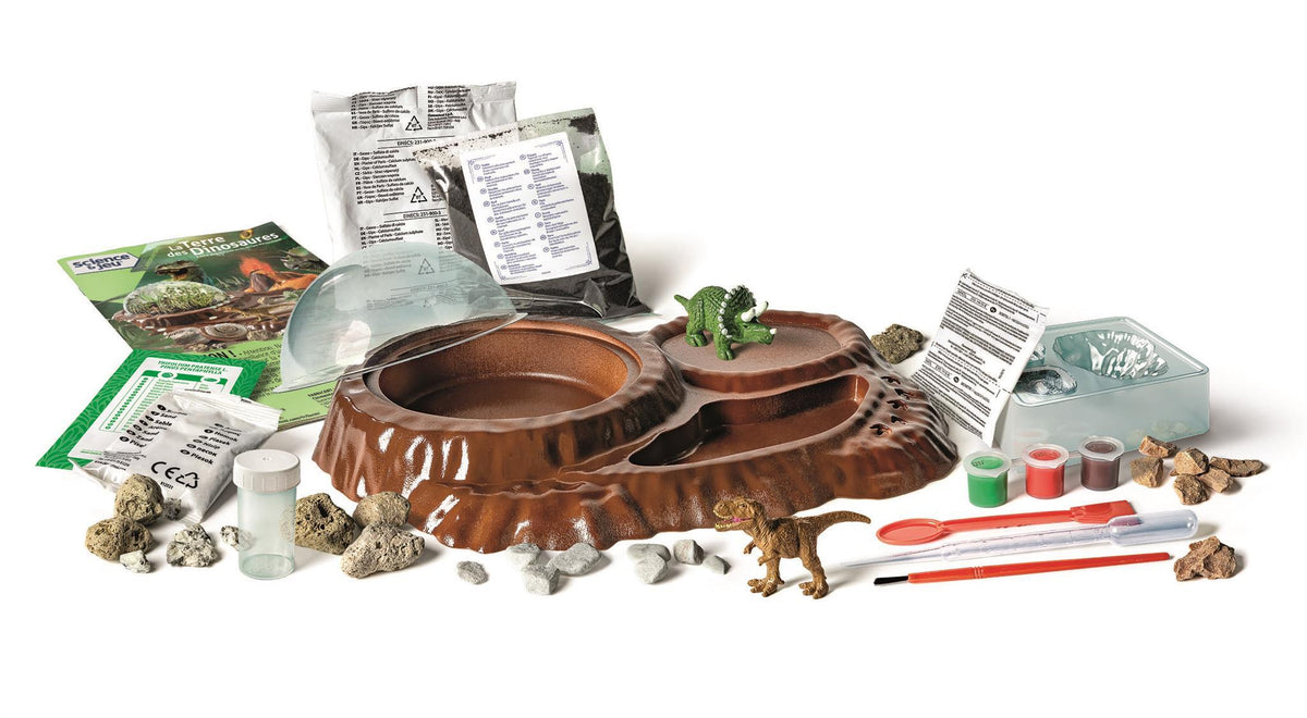 La terre des dinosaures - Clementoni - Science & Jeu - Jeux Scientifiques