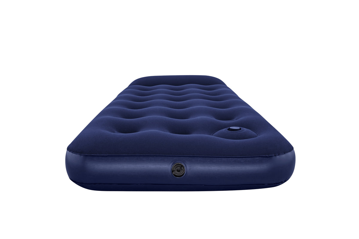 Matelas gonflable camping - BESTWAY - 1 place -185x76x22 cm avec pompe a pied intégrée