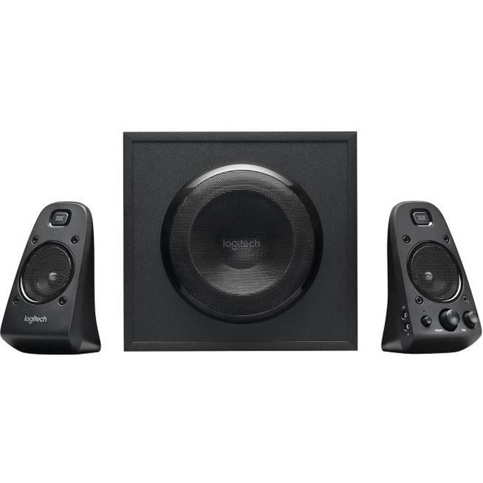Enceinte PC - Filaire - Logitech - Z623 - Speaker System - Noir