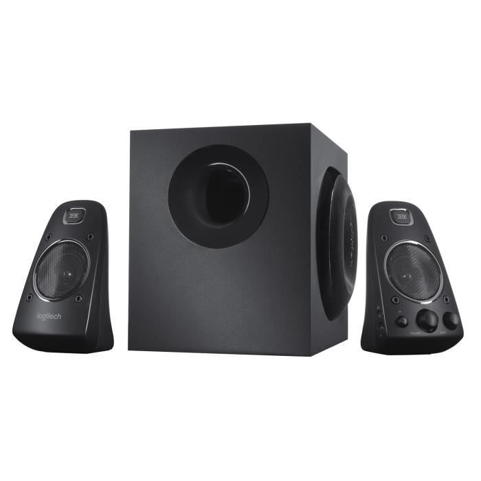Enceinte PC - Filaire - Logitech - Z623 - Speaker System - Noir