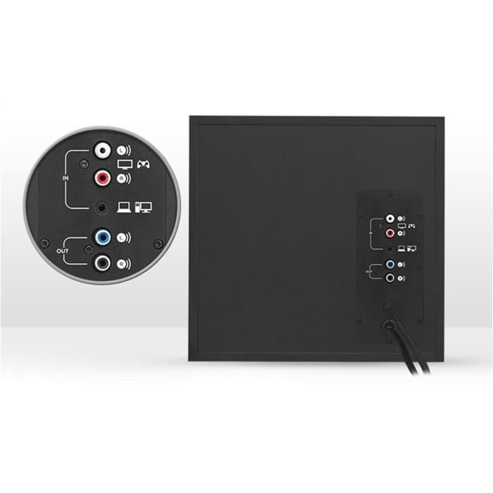 Enceinte PC - Filaire - Logitech - Z533 - Noir