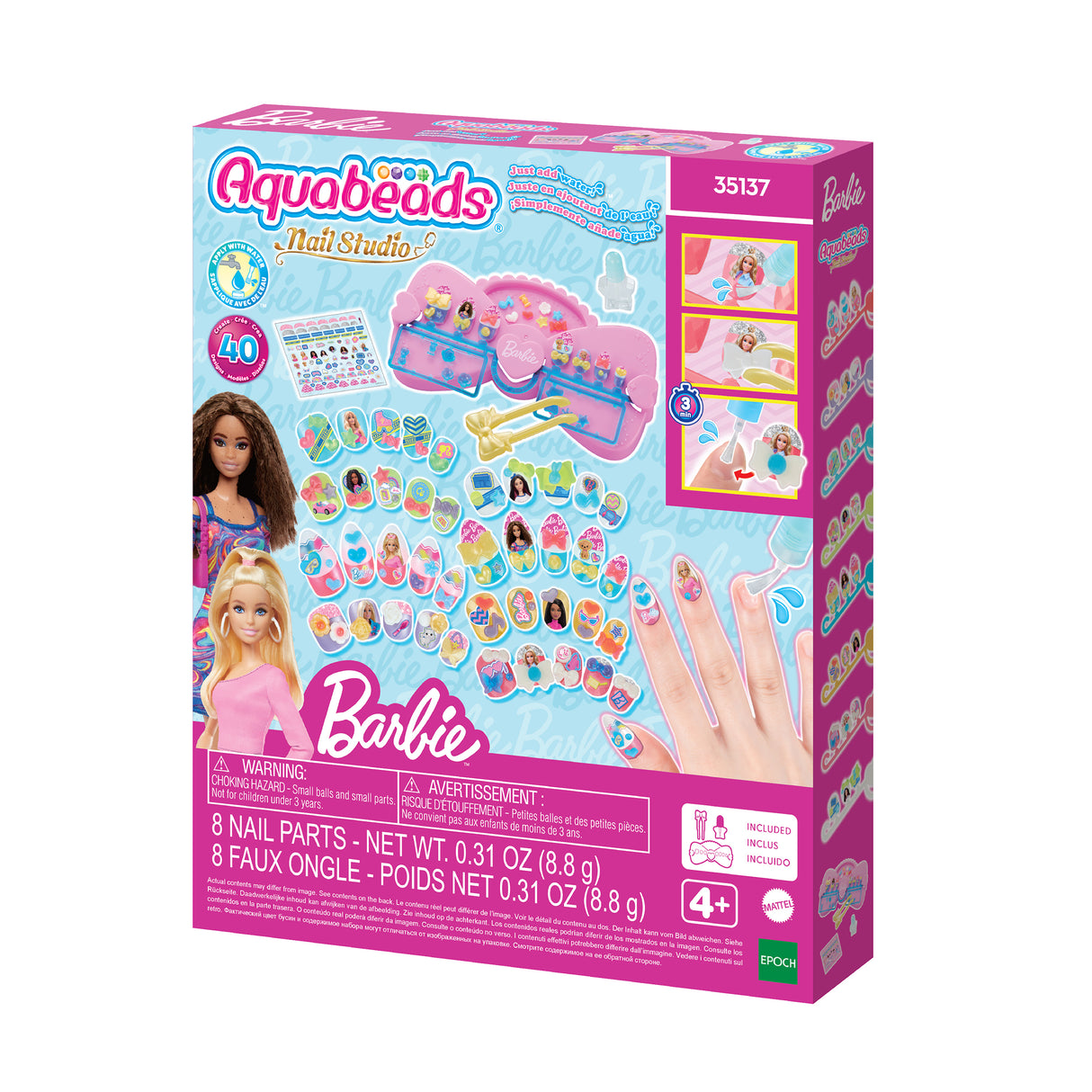 Mon coffret de manucure Barbie - Aquabeads - 35137