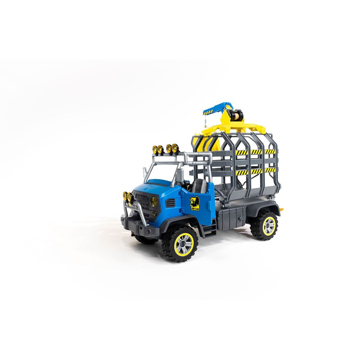 Mission de transport Dino, coffret de 43 pieces avec figurine tricératops et camion de transport, jouets dinosaures pour enfants
