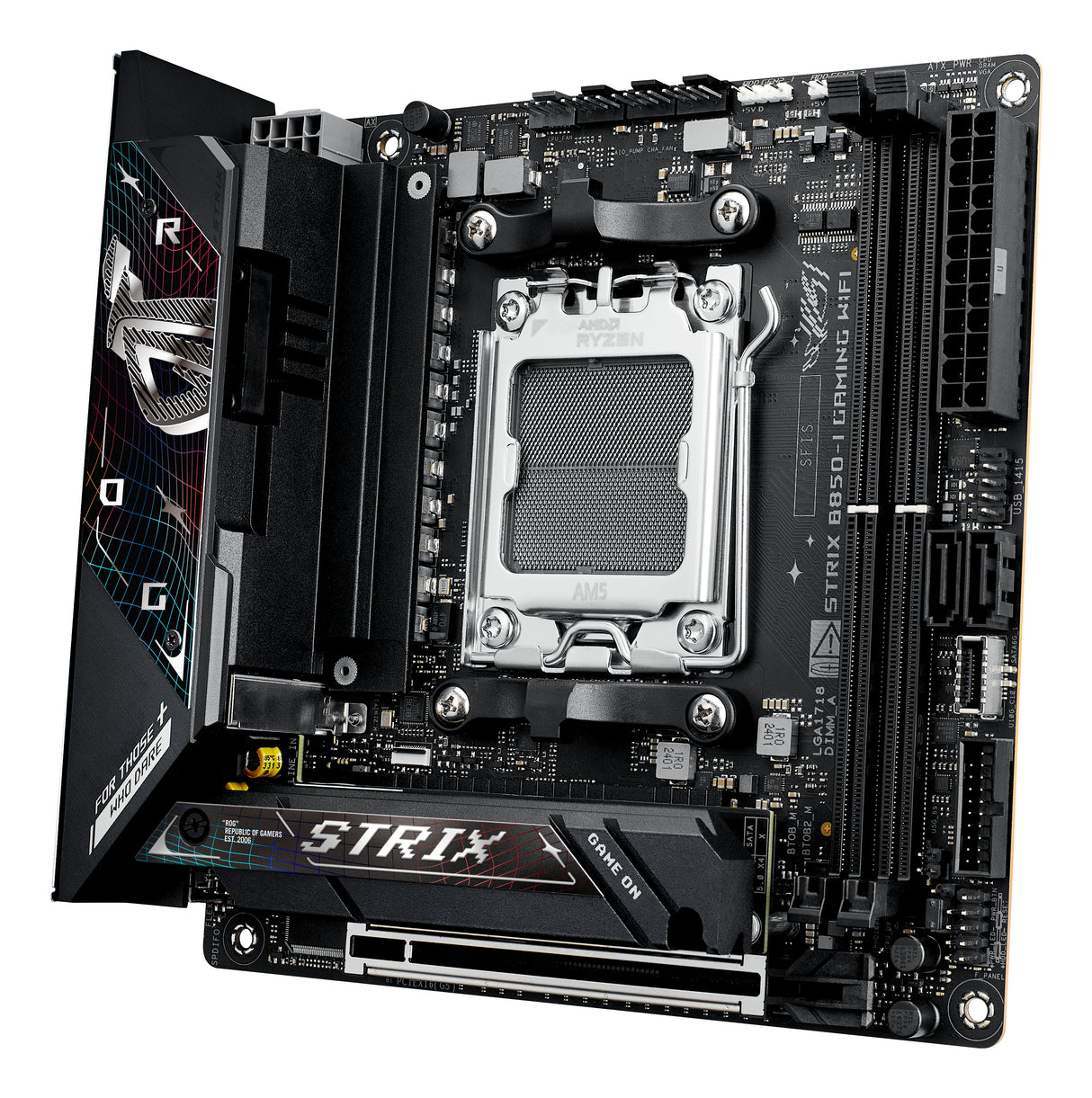 Carte mere - ASUS - ROG STRIX B850-I GAMING WIFI - AMD B850 - Emplacement AM5 mini ITX