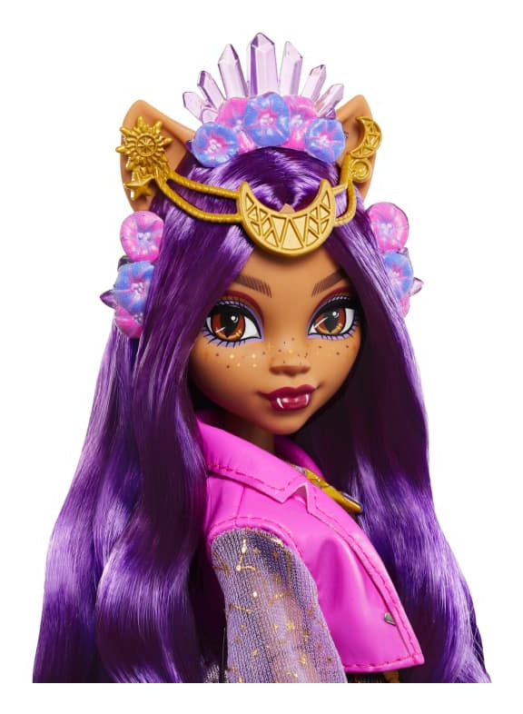 Monster High-Poupée Clawdeen Wolf avec tenue pour le Monster Fest HXH80