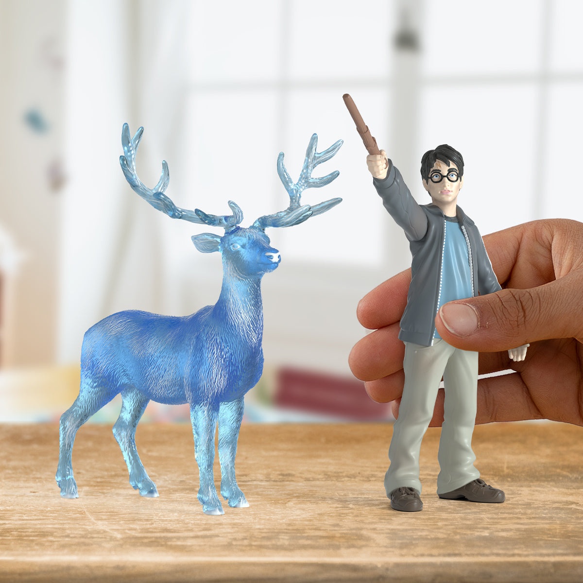 Figurines Harry et son Patronus, Schleich 42680 Harry Potter, Pour enfant des 6 ans