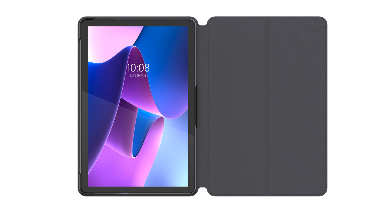 �tui de protection � rabat Lenovo pour Tab M10 V3 (Noir)