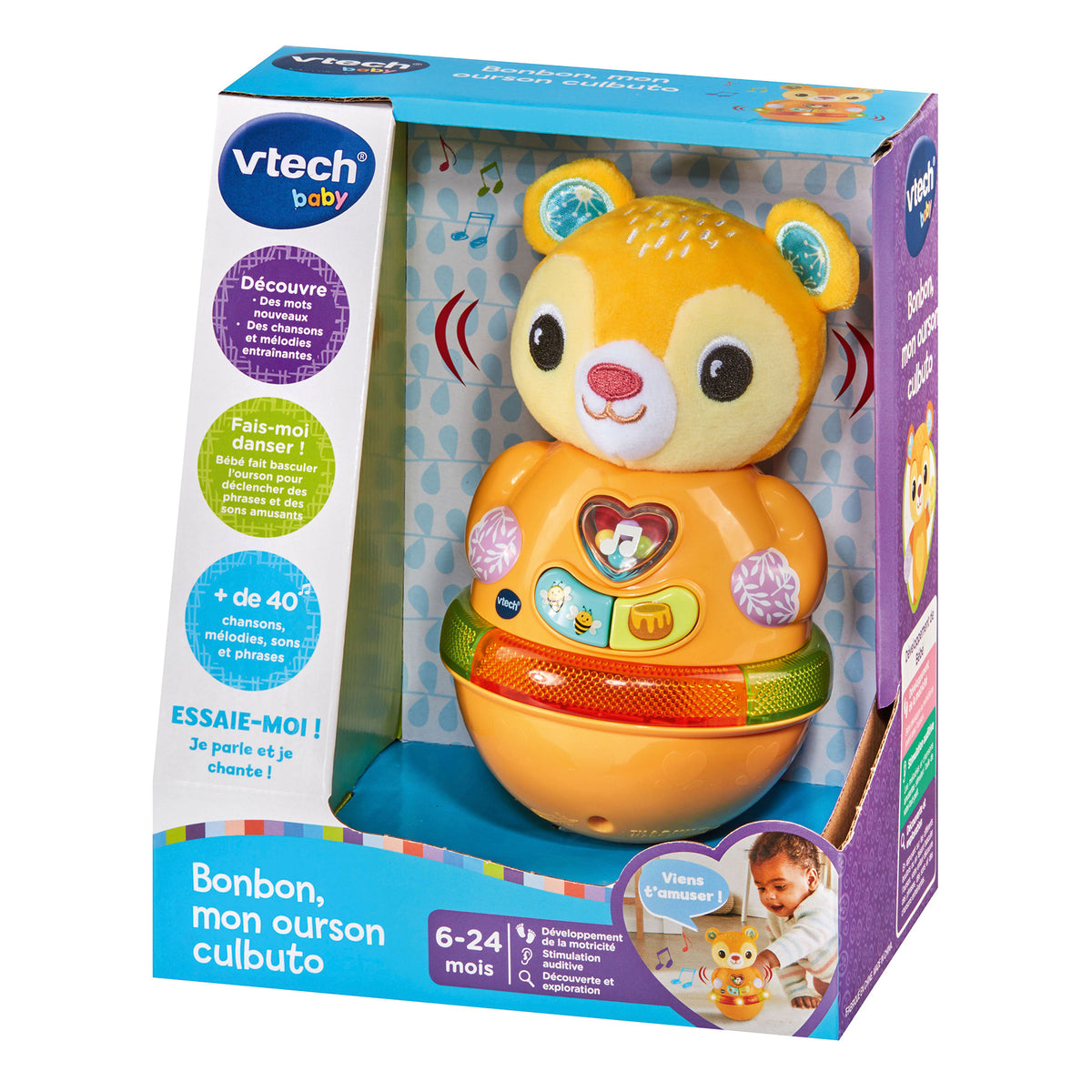 VTECH-BONBON, MON OURSON CULBUTO