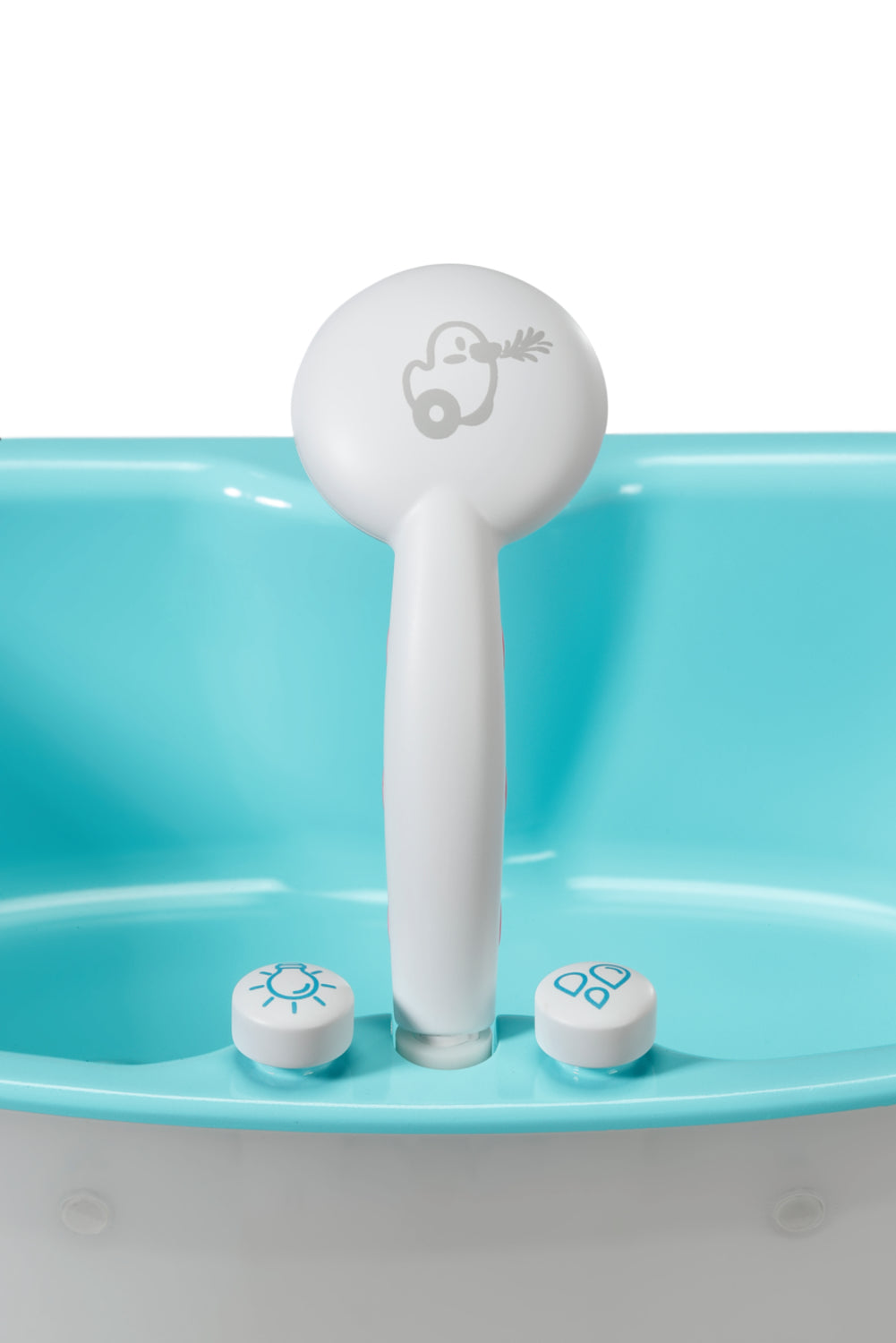 BABY BORN - Baignoire pour poupée - Effets lumineux et sonores - Canard de bain amovible - Des 3 ans et plus