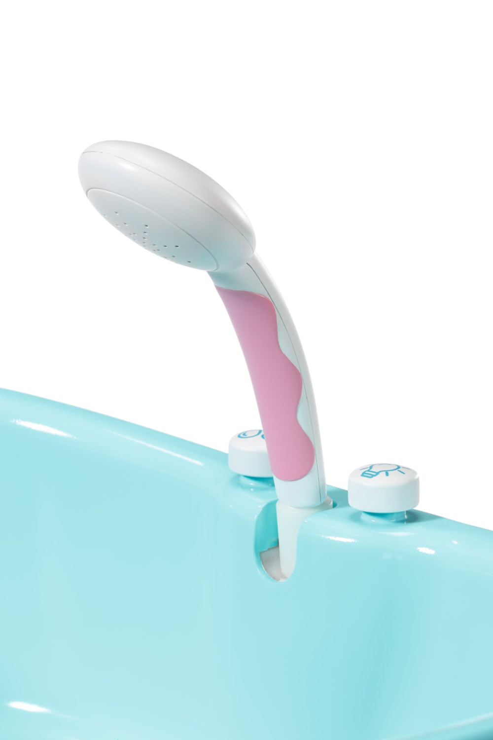 BABY BORN - Baignoire pour poupée - Effets lumineux et sonores - Canard de bain amovible - Des 3 ans et plus
