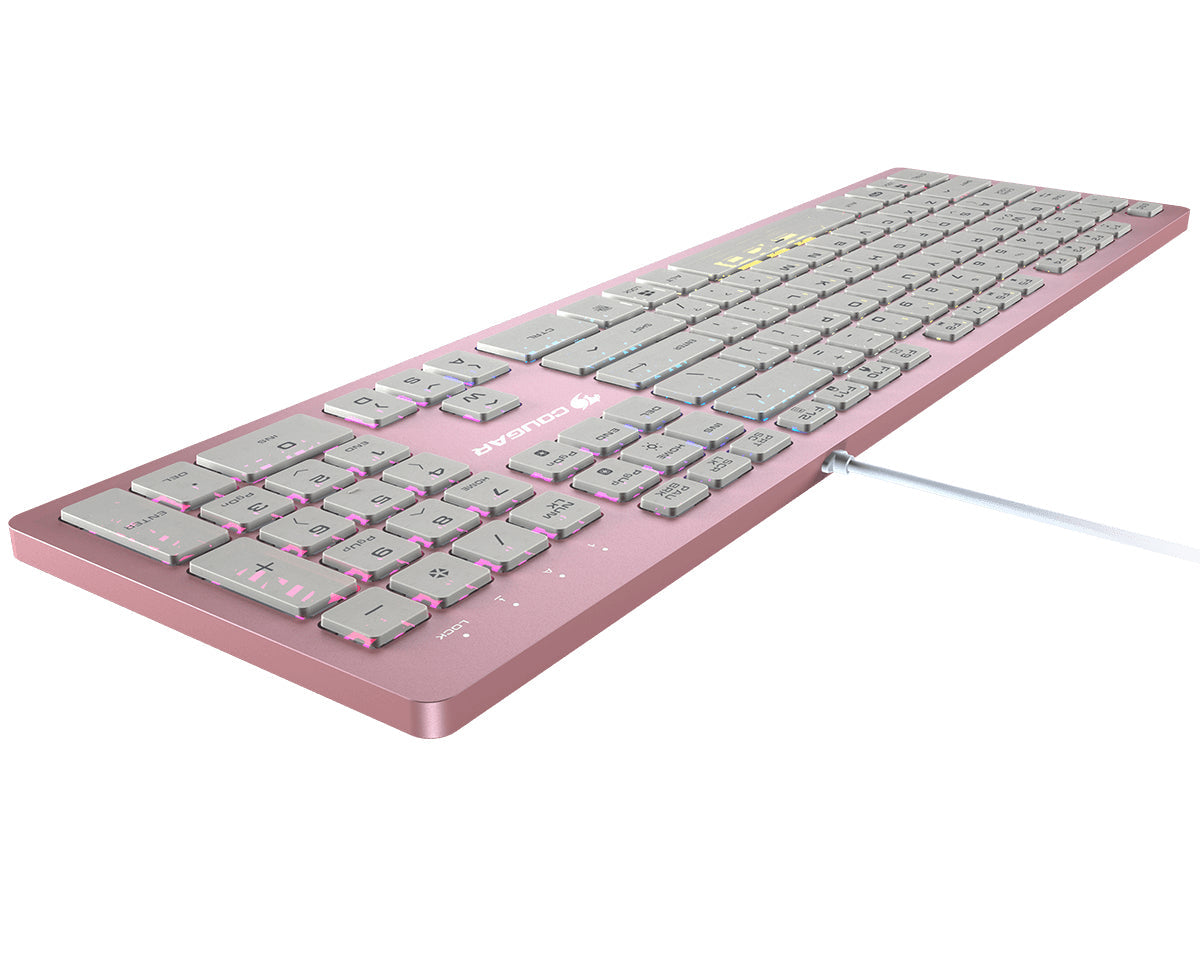Clavier Gamer Cougar Vantar AX RGB (Rose)