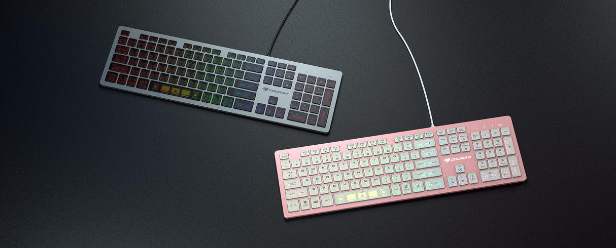 Clavier Gamer Cougar Vantar AX RGB (Rose)