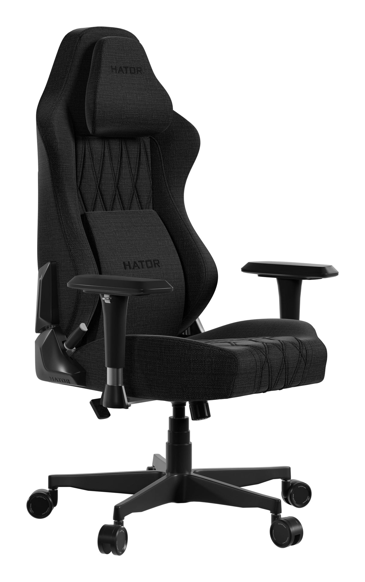 Fauteuil Hator Darkside 3 Fabric - Taille L (Noir)