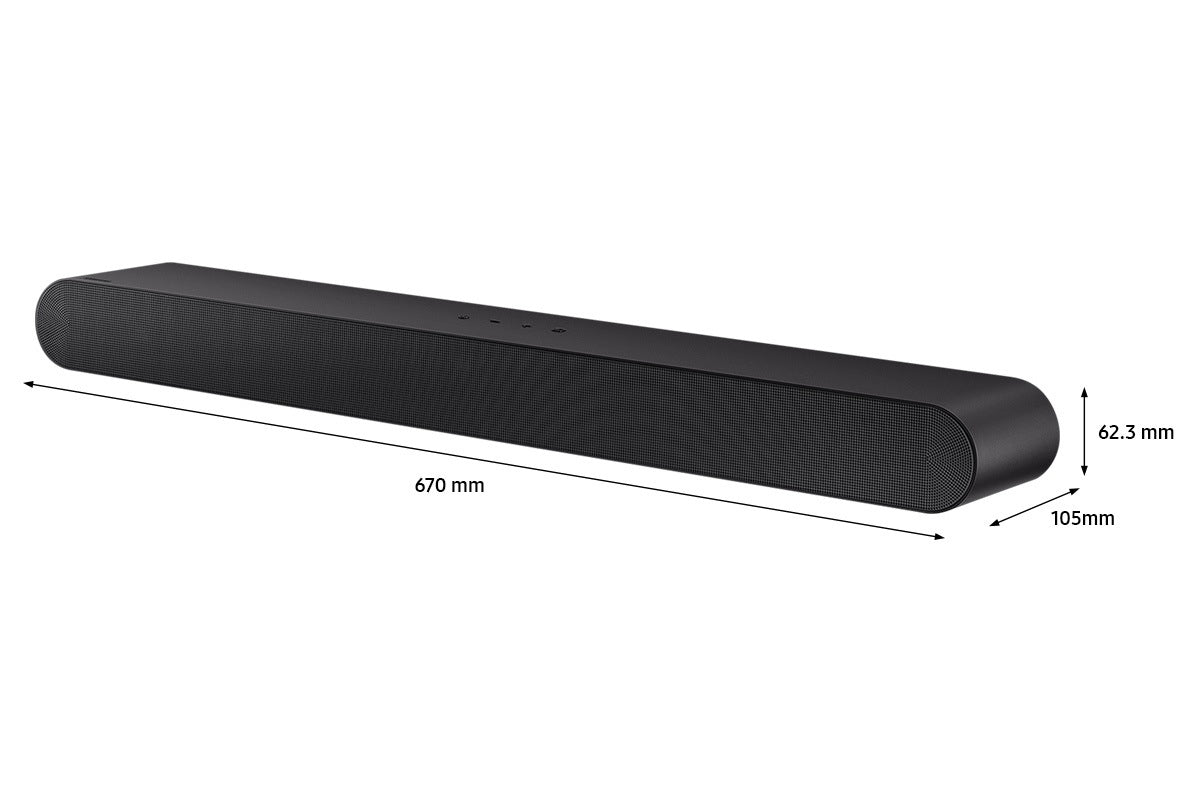 SAMSUNG HW-S50B - Barre de son 3.0 - One Body - Caisson de basse intégré - Bluetooth