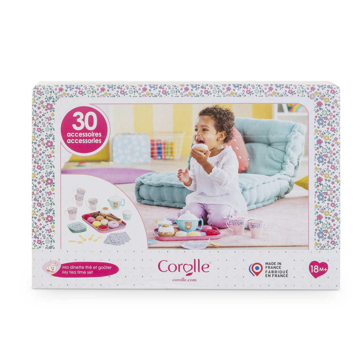 Accessoires poupons - COROLLE - Ma Dinette Thé et Goűter - 30 accessoires - des 18 mois