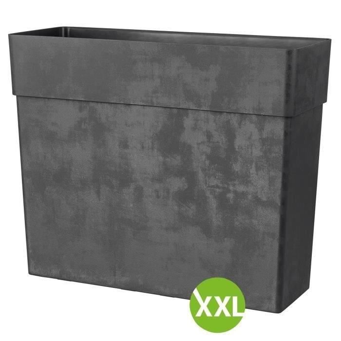 DEROMA Muret haut LIKE R - 78x29,5 cm H65 cm - Anthracite