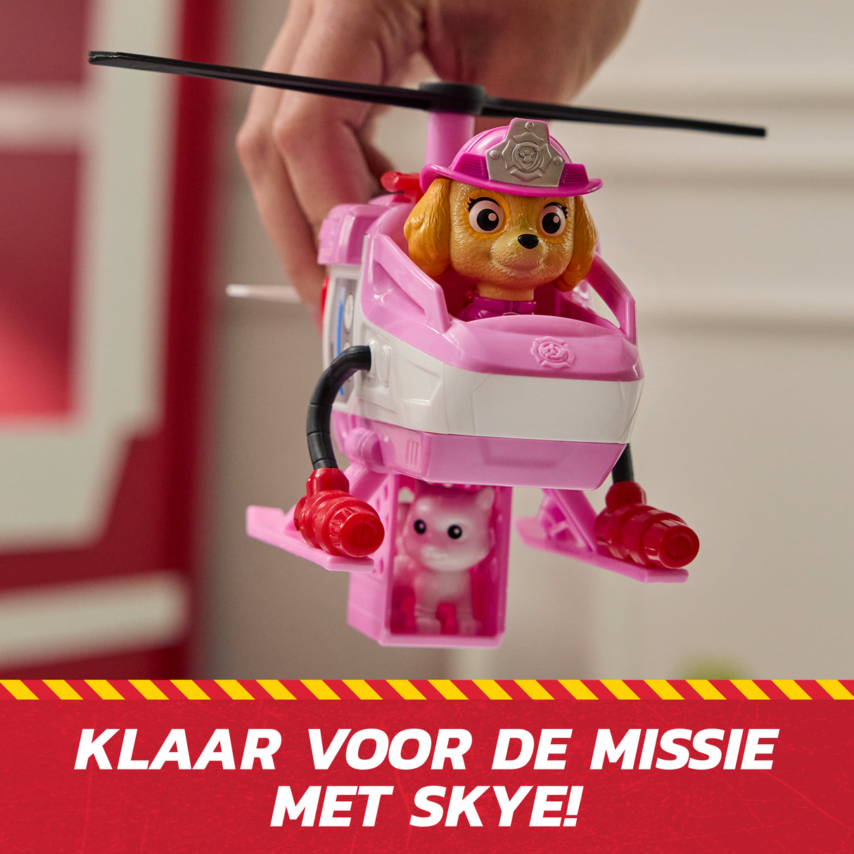 Figurine Stella - Véhicules + 2 chaton - des 3 ans - Fire Rescue - La Pat'Patrouille